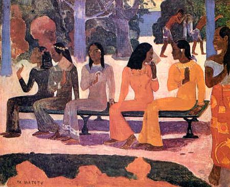 Paul Gauguin Ta Matete Spain oil painting art